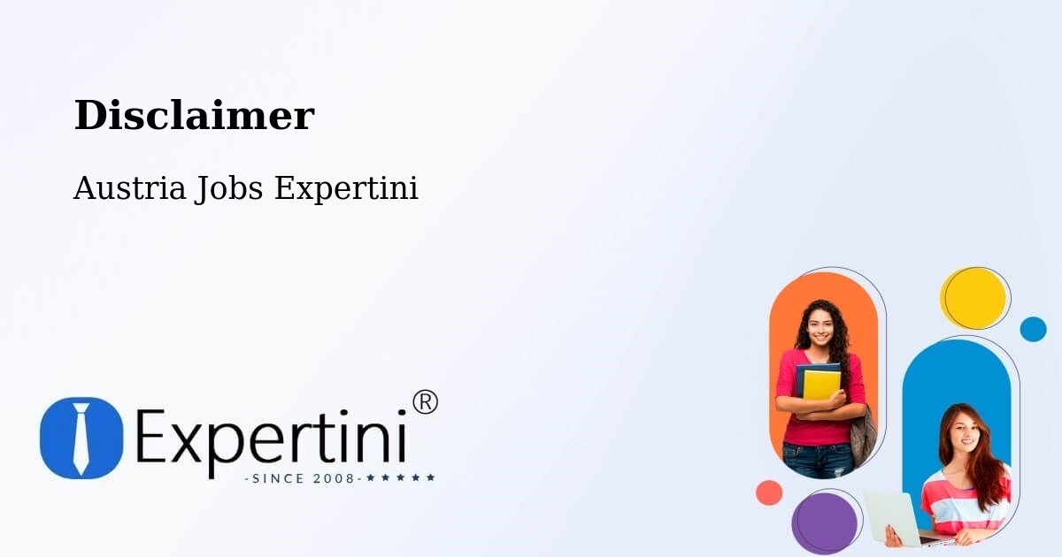 Disclaimer – Kramsach - Austria Jobs Expertini